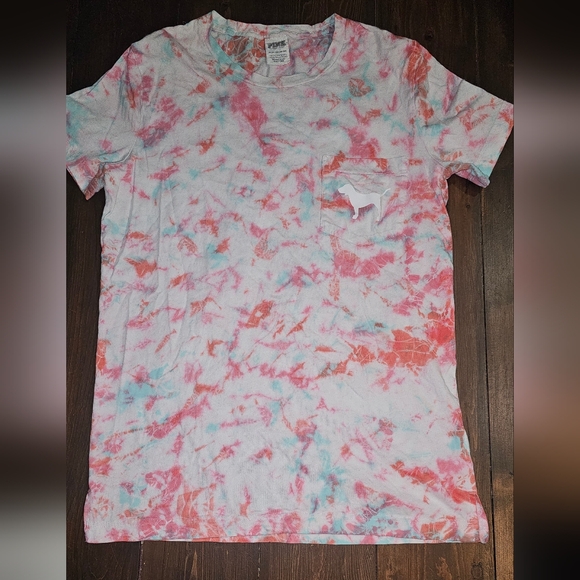 3/20.00. Victoria secret pink shirt - Picture 1 of 4